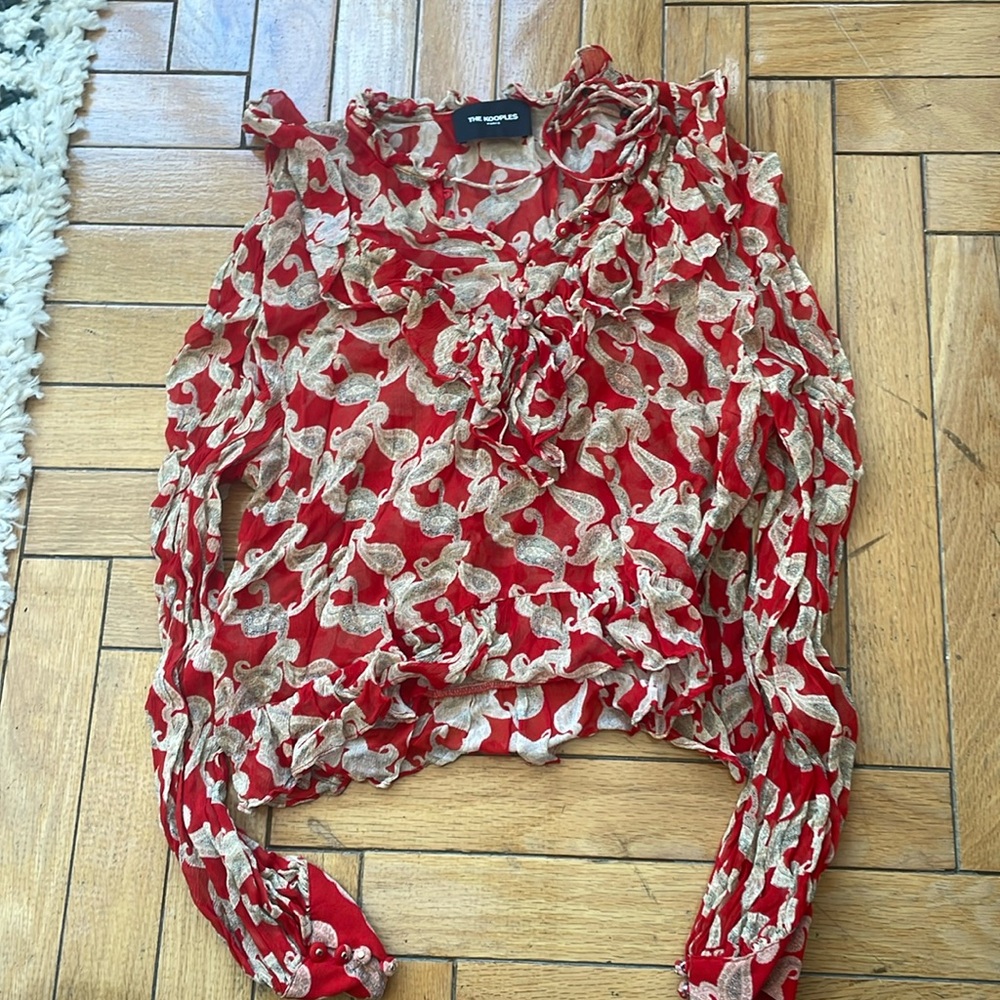 The Kooples paisley blouse